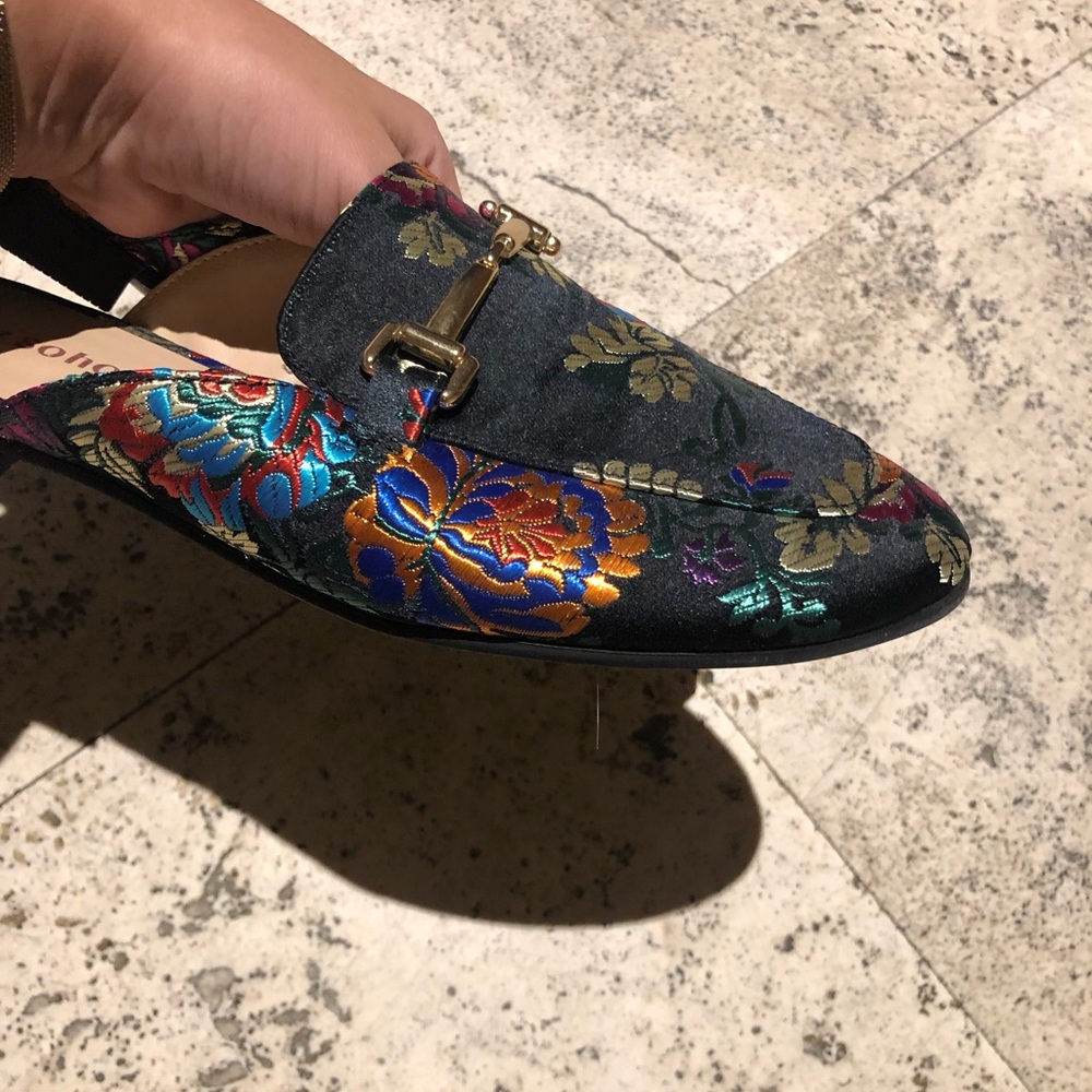 Embroidered mules - Picture 5 of 5